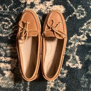 Leather Sperry Top siders
